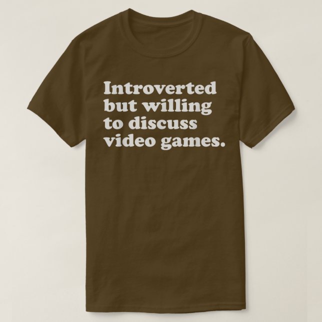 Funny Video Game Videospiele Männer Frauen oder Ki T-Shirt (Design vorne)