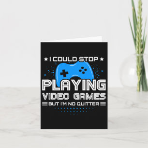 Funny Video Gamer - PC Console Gaming - Videospiel Karte