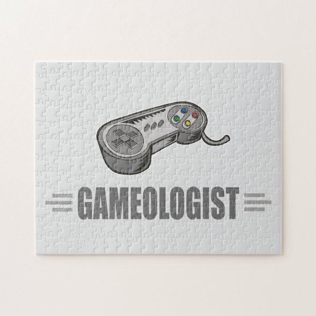 Funny Video Gamer Puzzle (Horizontal)