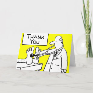 Funny Vielen Dank Doktor Labrador Coat & Stethosco Karte