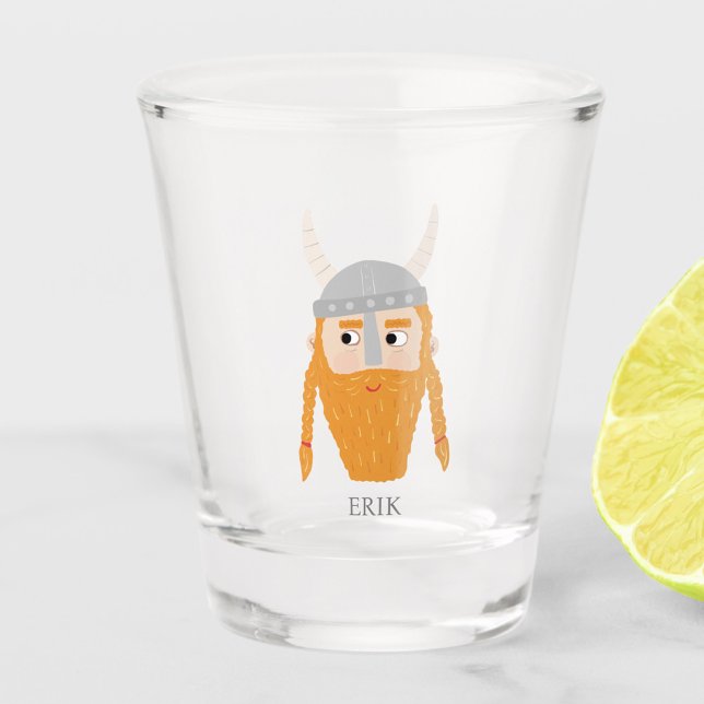Funny Viking Personalisiert Schnapsglas (Von Creator hochgeladen)