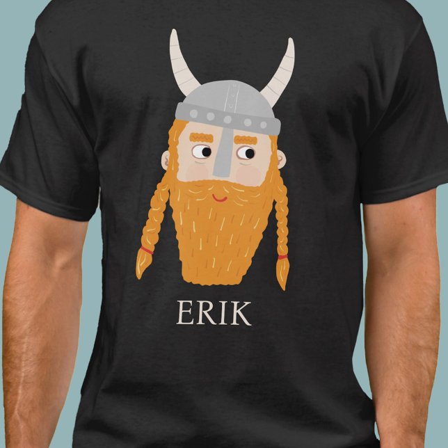 Funny Viking Personalisiert T-Shirt (Von Creator hochgeladen)