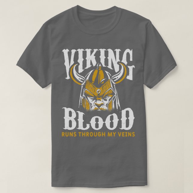 Funny Vikings Geschenk für eine nordische Mytholog T-Shirt (Design vorne)
