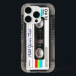 Funny Vintag 80er Retro Music Cassette Tape iPhone 16 Pro Hülle<br><div class="desc">Ein lustiges Vintages 80er Retro-Musik-Band Nostalgie-Design. Ein perfektes Geschenk für Musikliebhaber,  Musiker,  Künstler oder die alte Schule. Ein cooles Retrostück mit Platz zum Nostalgie ,  fügen Sie Ihren Text,  Texte,  Lieblingslied oder Track,  Band oder jede Nachricht.</div>