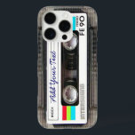 Funny Vintag 80er Retro Music Cassette Tape iPhone 16 Pro Hülle<br><div class="desc">Ein lustiges Vintages 80er Retro-Musik-Band Nostalgie-Design. Ein perfektes Geschenk für Musikliebhaber,  Musiker,  Künstler oder die alte Schule. Ein cooles Retrostück mit Platz zum Nostalgie ,  fügen Sie Ihren Text,  Texte,  Lieblingslied oder Track,  Band oder jede Nachricht.</div>