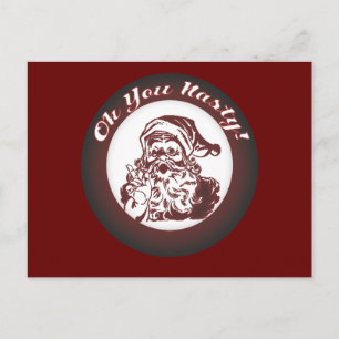 Funny Vintag Bad Santa Retro Weihnachten