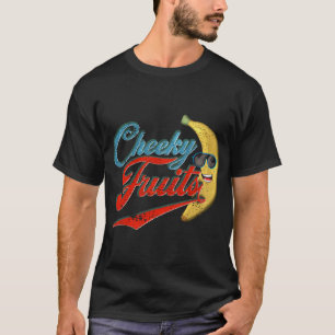 Funny Vintag Banana Sonnenbrille Cheeky Fruit Gift T-Shirt