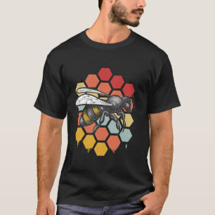 Funny Vintag Bee Designs für Männer Frauen Bienenz T-Shirt
