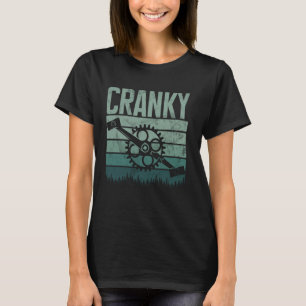 Funny Vintag Cranky Bike Bicycle Rad Rad Lo T-Shirt