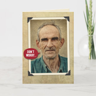 Funny Vintag Old Cowboys Geburtstagskarte Karte