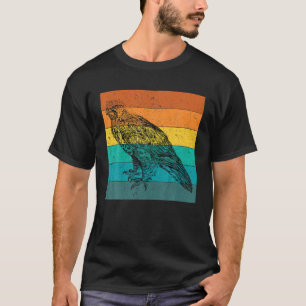 Funny Vintag Retro Cool Wild Eagle Hawk Kunstvoll  T-Shirt
