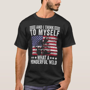 Funny Vintag Schweissdesign für Men Vater Blacksmi T-Shirt