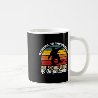 Funny Vintag Snowboarding Jokes Boys Girls Snowbo Kaffeetasse