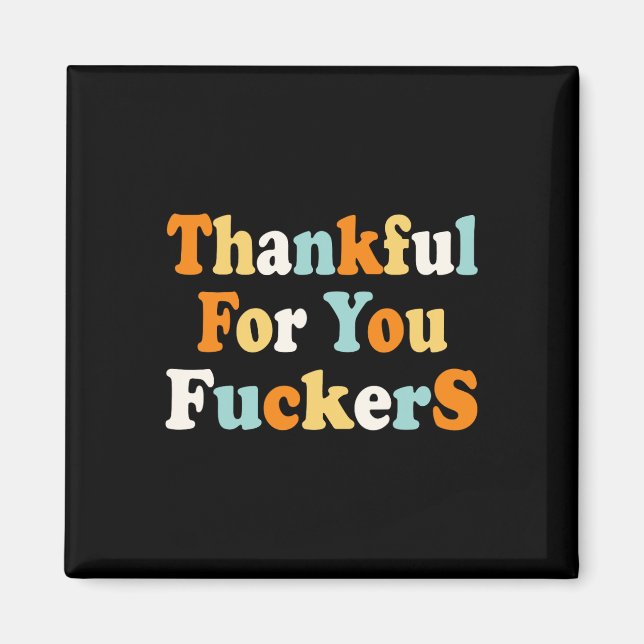 Funny Vintag Style Tops Zitat Magnet (Vorne)