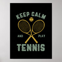 Funny Vintag Tennis Zitat Behalte Klettergarten
