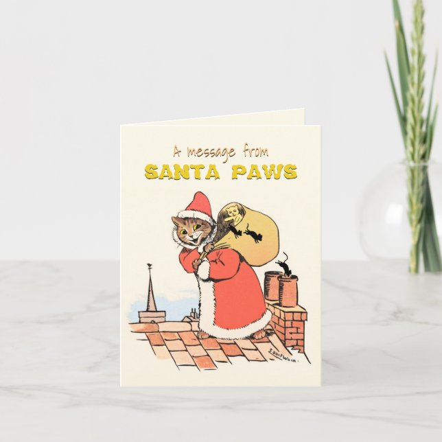 Funny Vintag Wain Weihnachten (Vorderseite)