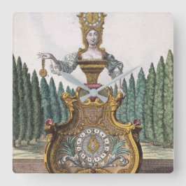 Funny Vintag Woman Uhrmacher Kostümuhr Uhr