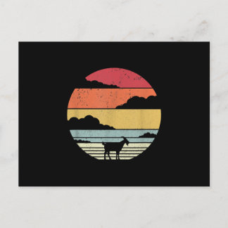 Funny Vintage Goat Gift Einladungspostkarte