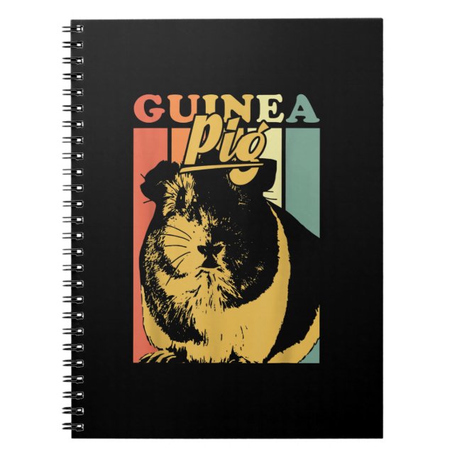 Funny Vintage Guinea Notizblock (Vorderseite)