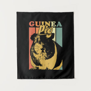Funny Vintage Guinea Wandteppich