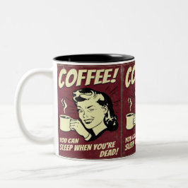 Funny Vintage Kaffeedesign Tasse