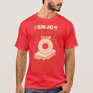 Funny Vinyl Platten sammeln Sammlergeschenk T-Shirt