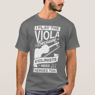 Funny Viola Player Instrument Violist Geschenk T-Shirt