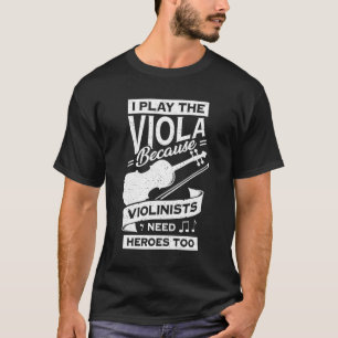 Funny Viola Player Instrument Violist Geschenk T-Shirt