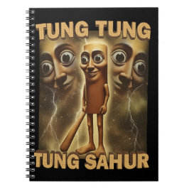 Funny Viral-Style Cartoon | Meme Aesthetic Art Notizblock