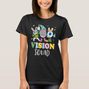 Funny Vision Squad Optometrie Optometriker Bunny E T-Shirt