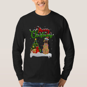 Funny Vizsla Dog Lover Xmas Lighting Vizsla T-Shirt