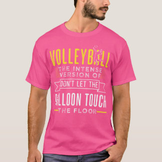 Funny Volleyball Design für Spieler T-Shirt