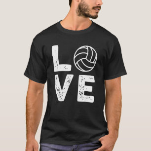 Funny Volleyball Design Männer Frauen Ball Volleyb T-Shirt