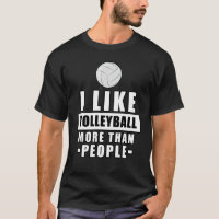 Funny Volleyball Design