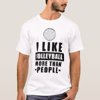 Funny Volleyball Design
