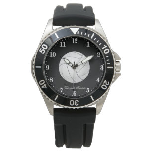 Funny Volleyball fanatisch anpassbar Armbanduhr