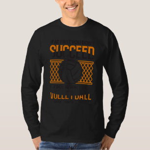 Funny Volleyball Grafik Frauen und Männer Volleyba T-Shirt