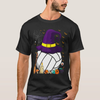 Funny Volleyball Hexenhut Halloween Volleyball Pl T-Shirt