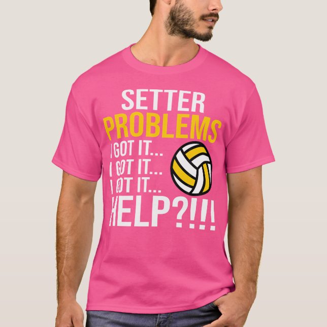 Funny Volleyball Pub für Volleyball Spieler Volley T-Shirt (Vorderseite)