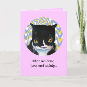 Funny von der Katze Geburtstagskarte Karte
