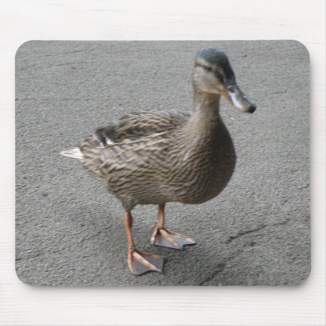 Funny Waddling Duck Mousepad (Vorne)