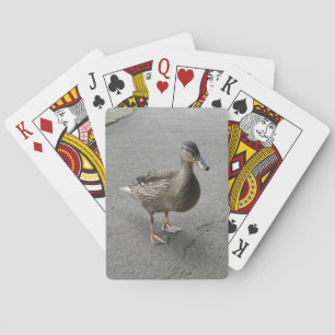 Funny Waddling Duck Playing Cards Spielkarten