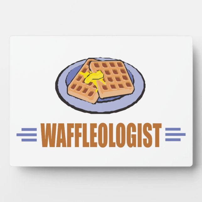 Funny Waffle Fotoplatte (Vorderseite)