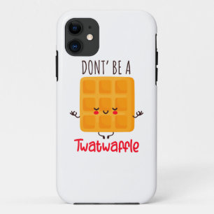 Funny Waffle ist kein Twatwaffel Case-Mate iPhone Hülle