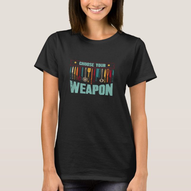 Funny Wählen Sie Ihr Apartment für Koch oder Koch T-Shirt (Vorderseite)