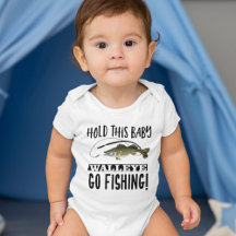 Funny Walleye Angelpuppe halten dieses Baby Unglau