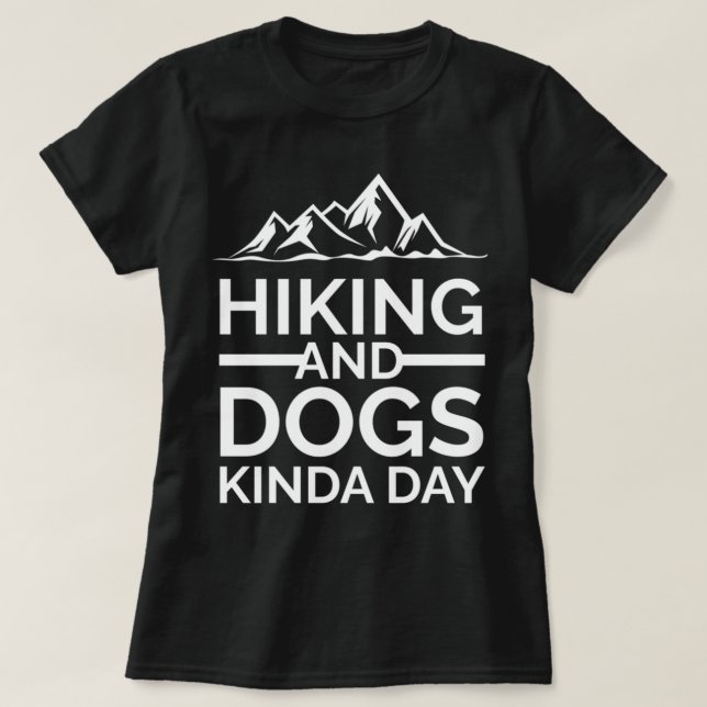 Funny Wanderhund Lover Geschenke T-Shirt (Design vorne)