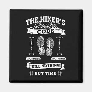 Funny Wanderlust Wandern Klettern Magnet