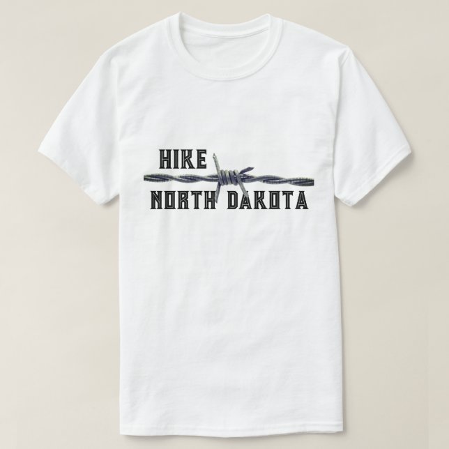 Funny Wandern "Ihr Staat" & Barbed Wire T - Shirt (Design vorne)