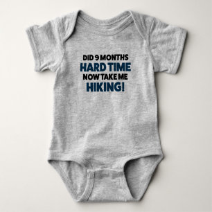 Funny Wandern Jersey Bodysuit für Baby Strampler